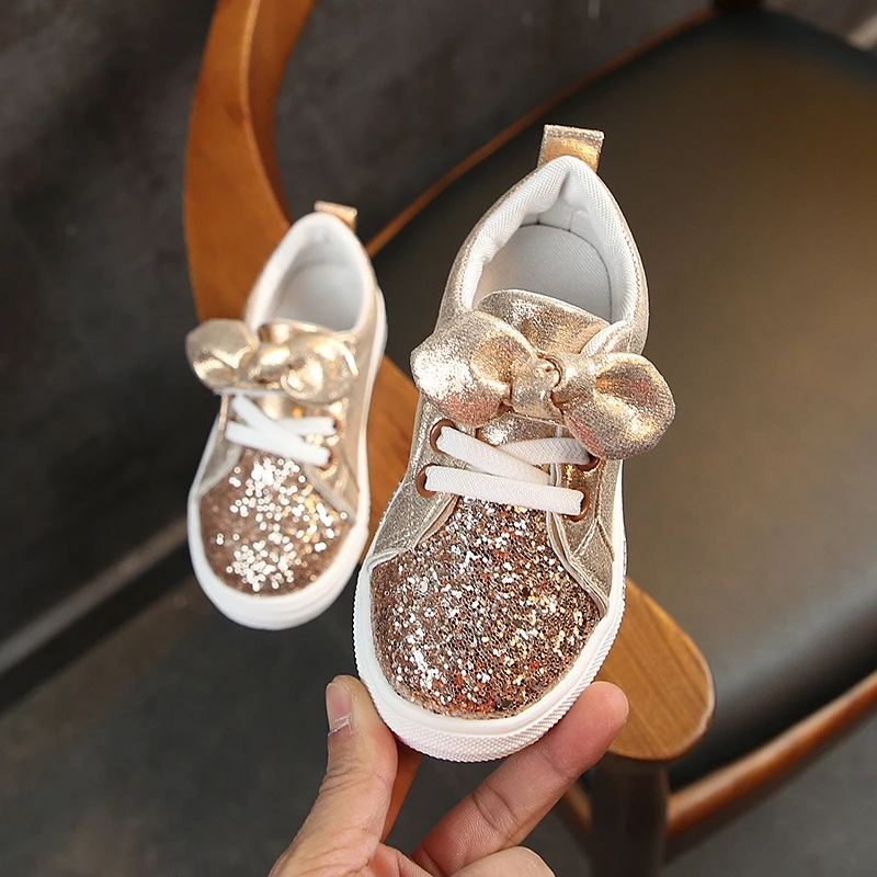 Fashionable Casual Sports Shoes Girls Board Shoes Bow Children's Shoes Shoes Glitter Toddler Baby-Girls Children Bowknot Sequin
Fashionable Casual Sports Shoes Girls Board Shoes Bow Children's Shoes Shoes Glitter Toddler Baby-Girls Children Bowknot Sequin