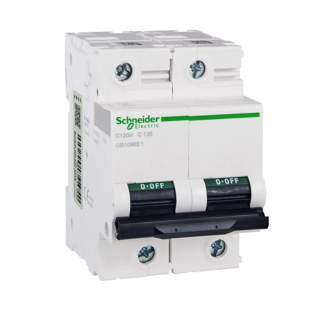 Export C120H Distribution Protection Small Circuit Breaker Original 2P C Curve 125A 400V 50/60hz Mini A9N19825 
Export C120H Distribution Protection Small Circuit Breaker Original 2P C Curve 125A 400V 50/60hz Mini A9N19825