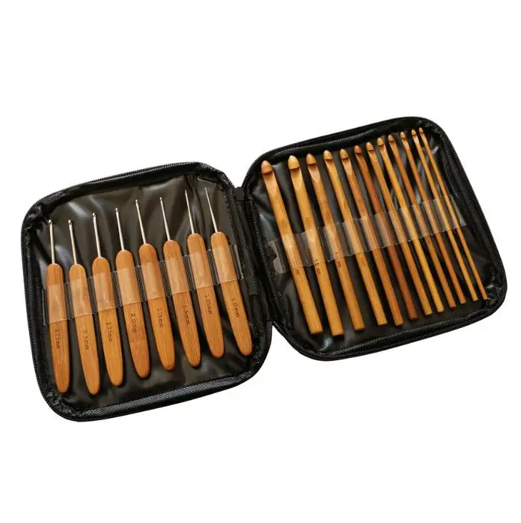 50set 20pcs in 1 set Bamboo Crochet Hooks Knitting Weave Needles Set with Case Free Shipping SN3177
50set 20pcs in 1 set Bamboo Crochet Hooks Knitting Weave Needles Set with Case Free Shipping SN3177