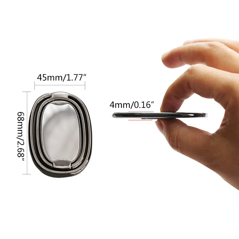 Universal Finger Ring Kickstand 360Rotation with Polished Metal Phone Grip for Magnetic Car Mount for All Smartphones
Universal Finger Ring Kickstand 360Rotation with Polished Metal Phone Grip for Magnetic Car Mount for All Smartphones