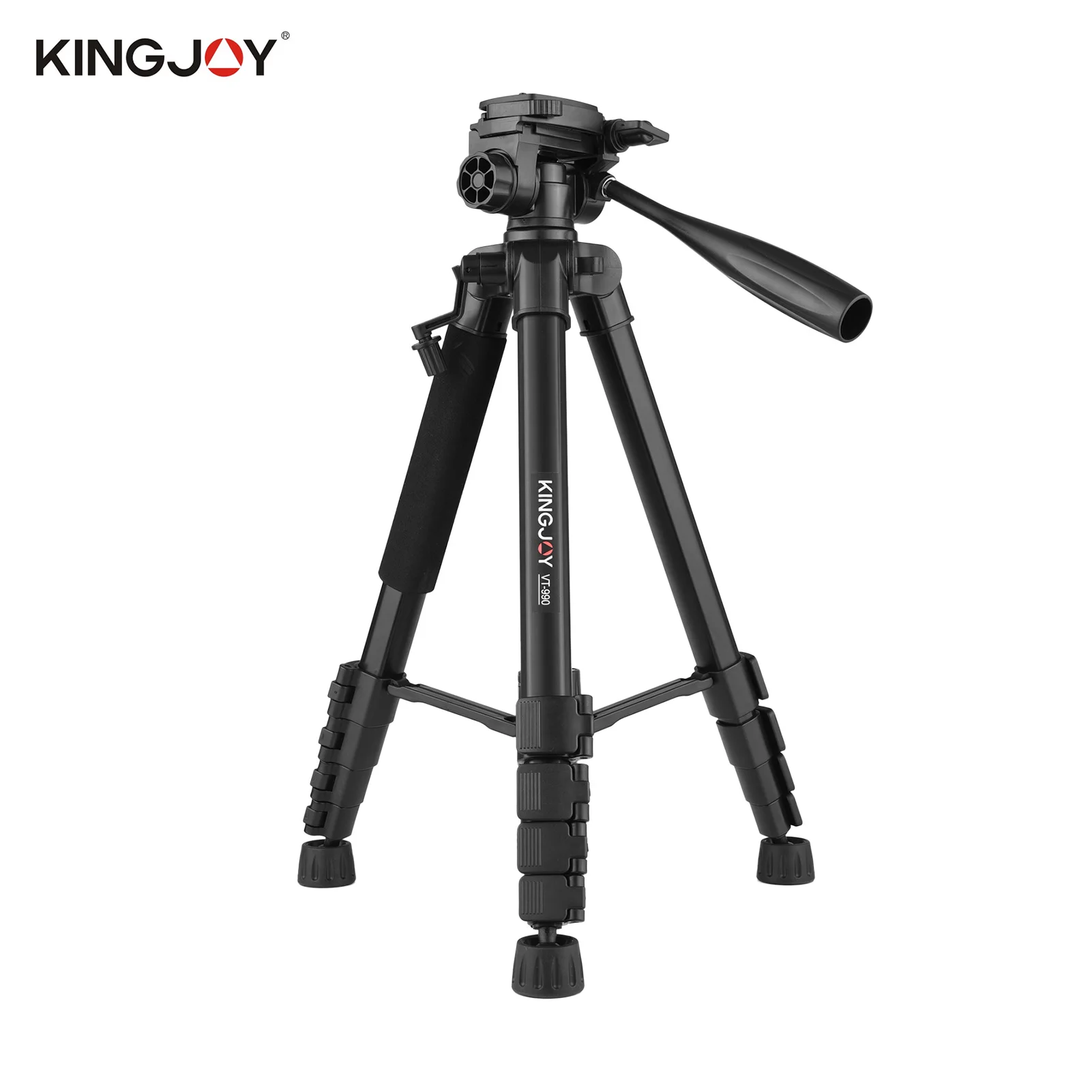 KINGJOY Tripod Height Adjustable Aluminum Tripod Stand 2~5KG Payload 5-section 168cm with Universal 1/4 Interface Tripod
KINGJOY Tripod Height Adjustable Aluminum Tripod Stand 2~5KG Payload 5-section 168cm with Universal 1/4 Interface Tripod