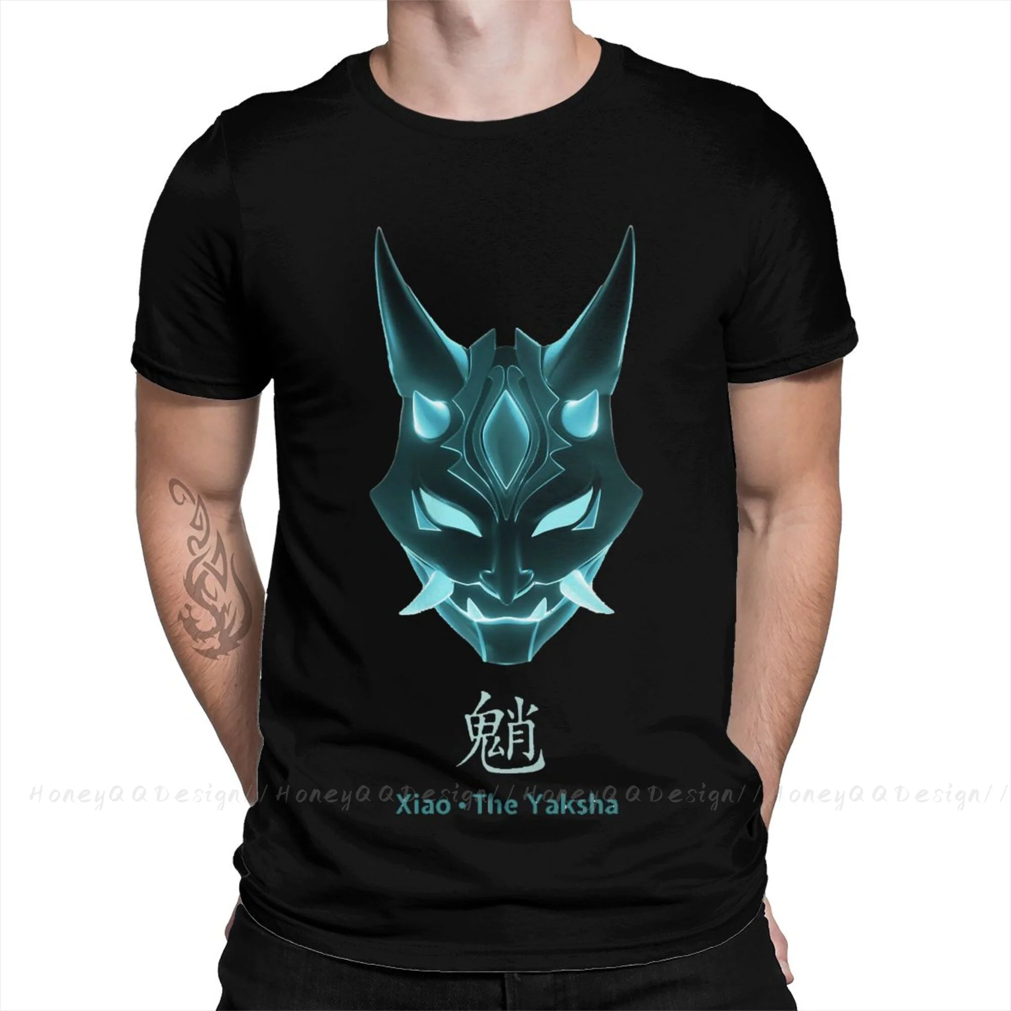 Хлопковая футболка с принтом Genshin Impact, Мужская футболка Xiao The Yaksha Devil Мужская модная уличная одежда, футболка с круглым вырезом для взрослых
Хлопковая футболка с принтом Genshin Impact, Мужская футболка Xiao The Yaksha Devil Мужская модная уличная одежда, футболка с круглым вырезом для взрослых