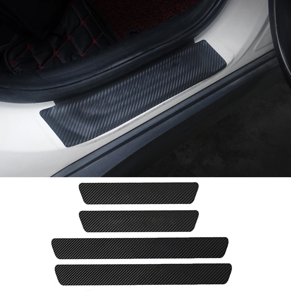 4pcs PU Leather Carbon Fiber Car Door Sill Stickers For Ford Transit Custom Connect MK5 MK6 MK7 MK8 2000-2019 2020 Accessories
4pcs PU Leather Carbon Fiber Car Door Sill Stickers For Ford Transit Custom Connect MK5 MK6 MK7 MK8 2000-2019 2020 Accessories