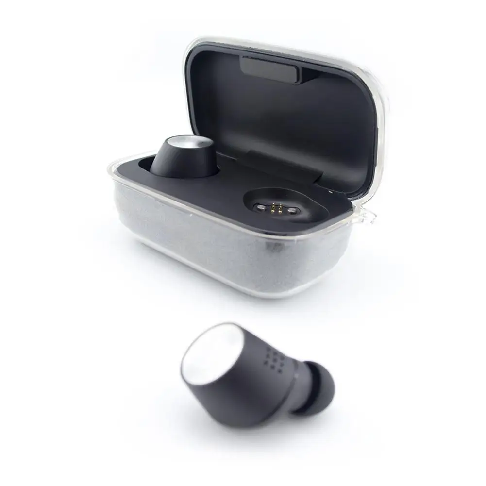 Мини чехол для наушников Защитный прозрачный Sennheiser Pulse True Wireless 2|Аксессуары