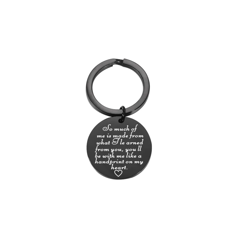 Fnixtar 10Pcs/Lot 25mm Round Discs Laser So Much Of Me Mirror Polished Stainless Steel Keychain For Women's Men's Fashion Gifts
Fnixtar 10Pcs/Lot 25mm Round Discs Laser So Much Of Me Mirror Polished Stainless Steel Keychain For Women's Men's Fashion Gifts
