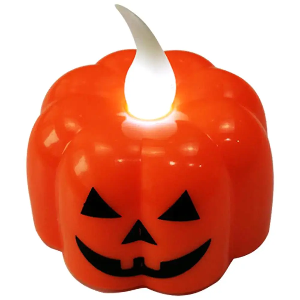LED Tealight Pumpkin Battery Electronic Flickering Candles Lamp Romantic Halloween Home Best Gift Candles Light
LED Tealight Pumpkin Battery Electronic Flickering Candles Lamp Romantic Halloween Home Best Gift Candles Light