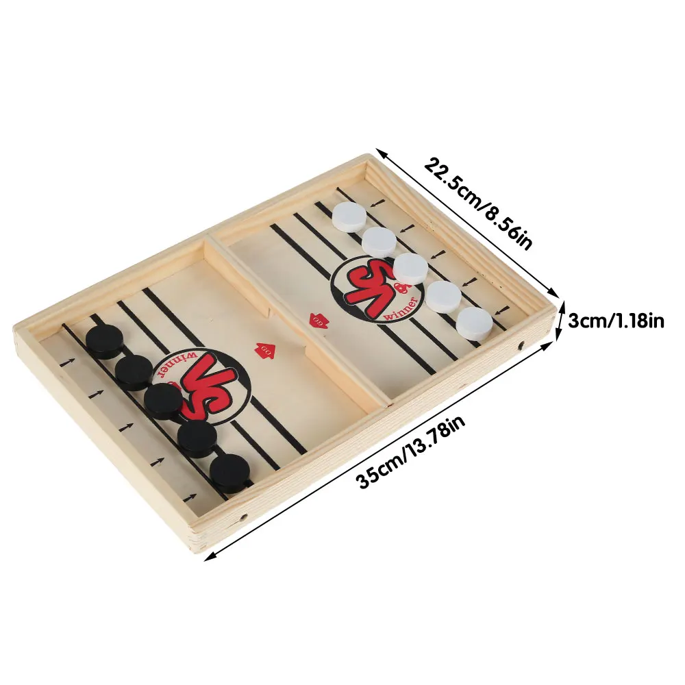 Table Hockey Paced Sling Puck Catapult Board Games SlingPuck Party Toys For Adult Child Family Party Game Toys Fast Hockey
Table Hockey Paced Sling Puck Catapult Board Games SlingPuck Party Toys For Adult Child Family Party Game Toys Fast Hockey