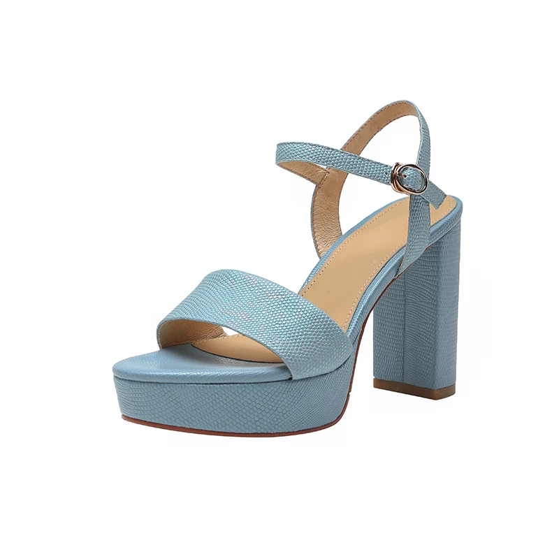 Summer Women's Sandals Lizard Leather Square Heel Platform Casual Shoes For Women
Summer Women's Sandals Lizard Leather Square Heel Platform Casual Shoes For Women