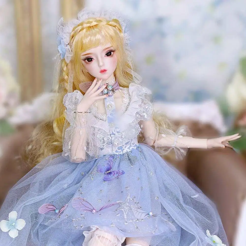 Новая шарнирная кукла Mijia 62 см Барби 34 шарнирные куклы с макияжем одежда волосами