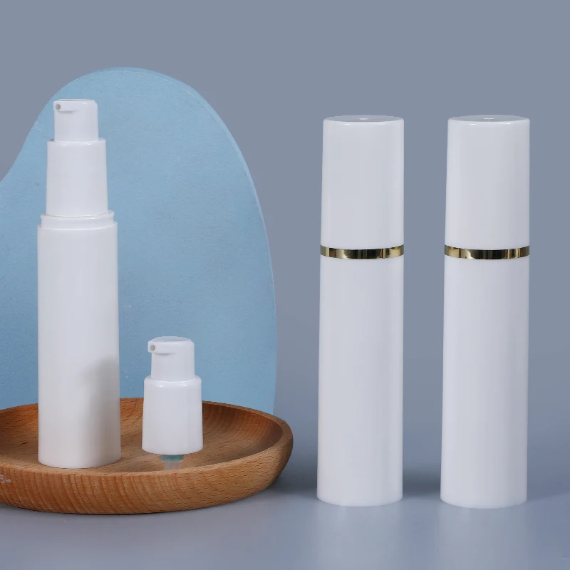 Empty 30ML Cosmetic Bottle Round White Vacuum Lotion Bottle Refillable Lotion Cream Packing Container 10PCS
Empty 30ML Cosmetic Bottle Round White Vacuum Lotion Bottle Refillable Lotion Cream Packing Container 10PCS