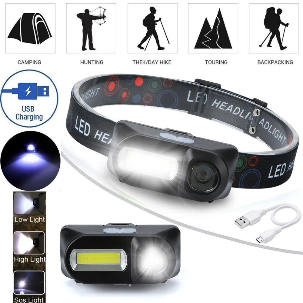 10000lm Powerful Xpe+cob Led Headlamp Usb Rechargeable Headlight Outdoor Camping Head Light Waterproof Head Lamp 18650 Battery
10000lm Powerful Xpe+cob Led Headlamp Usb Rechargeable Headlight Outdoor Camping Head Light Waterproof Head Lamp 18650 Battery