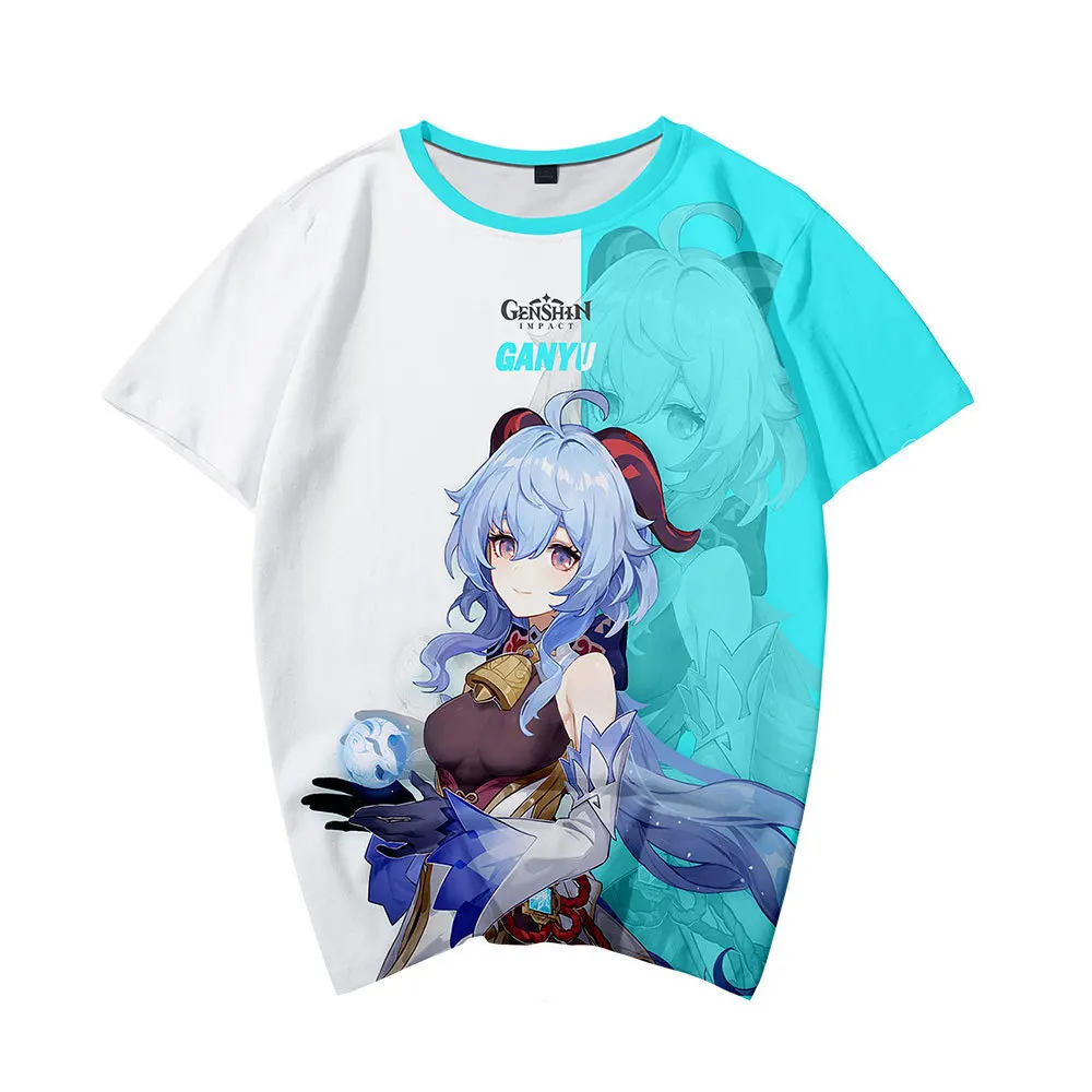 Новинка 2021, игровая футболка Genshin Impact с изображением семян грецкого ореха, легкая футболка с короткими рукавами, летняя детская футболка 
Новинка 2021, игровая футболка Genshin Impact с изображением семян грецкого ореха, легкая футболка с короткими рукавами, летняя детская футболка