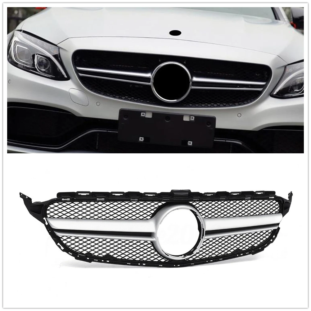 Передняя решетка для Mercedes Benz C Class W205 2015-2018 AMG, серебряная сменная внешняя часть автомобиля, верхний бампер, с капюшоном, сетка решетка для вен...
Передняя решетка для Mercedes Benz C Class W205 2015-2018 AMG, серебряная сменная внешняя часть автомобиля, верхний бампер, с капюшоном, сетка решетка для вен...