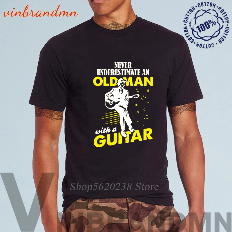 Never Underestimate An Old Man with guitar Men's T Shirt Tops Tees Male 100% Cotton Hip Hop Clothing Cotton Short Sleeve T Shirt
Never Underestimate An Old Man with guitar Men's T Shirt Tops Tees Male 100% Cotton Hip Hop Clothing Cotton Short Sleeve T Shirt