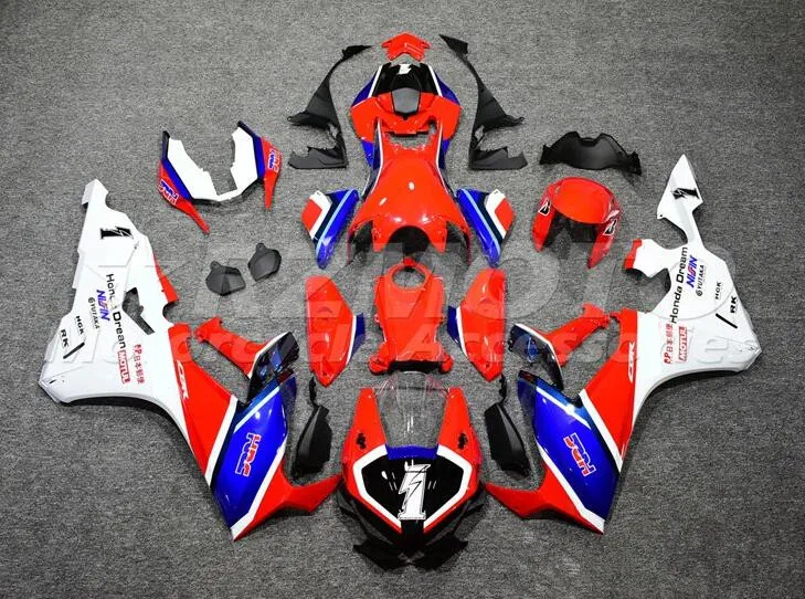 NEW Style ABS Motorcycle Whole Fairings Kit Fit for HONDA CBR1000RR 2017 2018 2019 17 18 19 Bodywork set Red blue HRC
NEW Style ABS Motorcycle Whole Fairings Kit Fit for HONDA CBR1000RR 2017 2018 2019 17 18 19 Bodywork set Red blue HRC