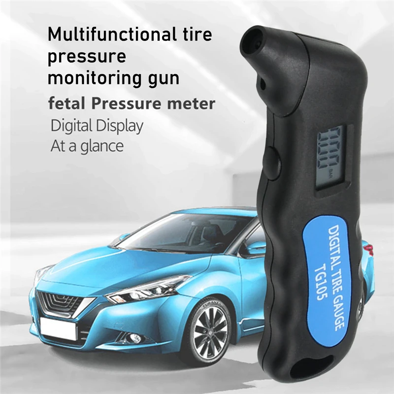 TG105 Car Digital Tire Gauge LCD Display Tyre Pressure Measurer Multifunctional Tester Gun for Auto Car Truck Tyre Inspect Tool
TG105 Car Digital Tire Gauge LCD Display Tyre Pressure Measurer Multifunctional Tester Gun for Auto Car Truck Tyre Inspect Tool