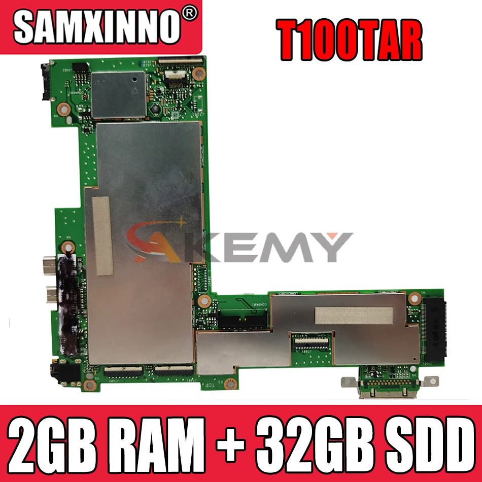 Материнская плата для ноутбука Akemy T100TAR, модель T100TAR T100TA, материнская плата для ноутбука с 2 Гб ОЗУ + 32 ГБ SDD, протестирована на 100% год
Материнская плата для ноутбука Akemy T100TAR, модель T100TAR T100TA, материнская плата для ноутбука с 2 Гб ОЗУ + 32 ГБ SDD, протестирована на 100% год