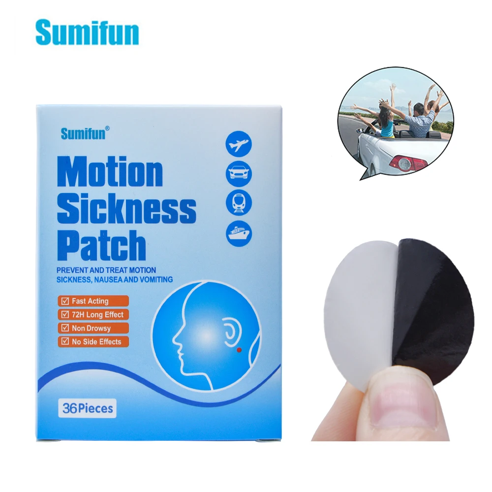 Пластырь от укачивания Sumifun 36 шт./кор., пластырь от укачивания за ухом, быстродействующий, для головокружения, пластырь от китайской кожи, мед...
Пластырь от укачивания Sumifun 36 шт./кор., пластырь от укачивания за ухом, быстродействующий, для головокружения, пластырь от китайской кожи, мед...