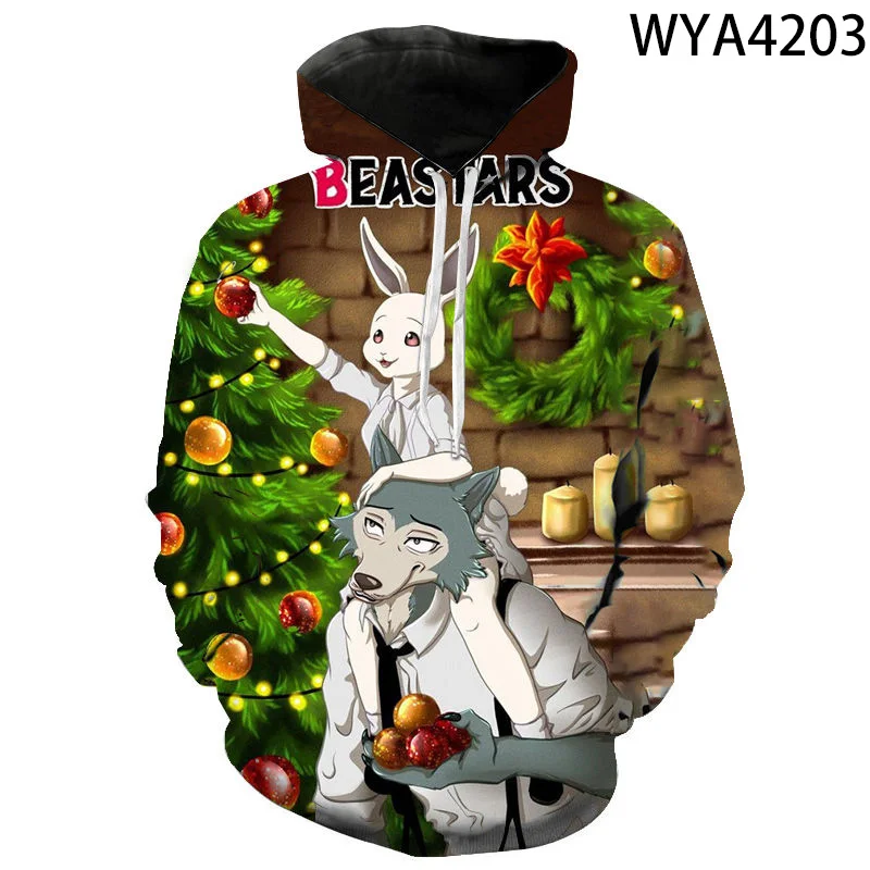 3D Print Japanese Cartoon Manga Beastars Hoodies Men Women Children Casual Long Sleeve Wolf Rabbit Cool Hooded Pullover
3D Print Japanese Cartoon Manga Beastars Hoodies Men Women Children Casual Long Sleeve Wolf Rabbit Cool Hooded Pullover