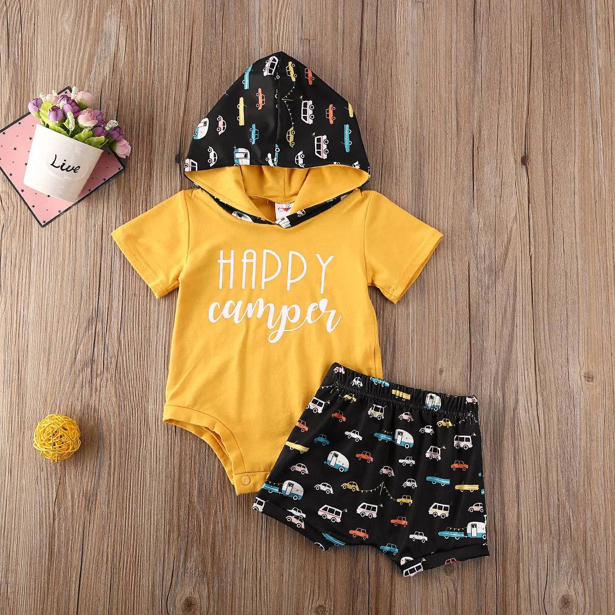 Pudcoco Newborn Baby Boy Clothes Print Short Sleeve Hooded Romper Tops Short Pants 2Pcs Outfits Cotton Clothes Summer Set
Pudcoco Newborn Baby Boy Clothes Print Short Sleeve Hooded Romper Tops Short Pants 2Pcs Outfits Cotton Clothes Summer Set