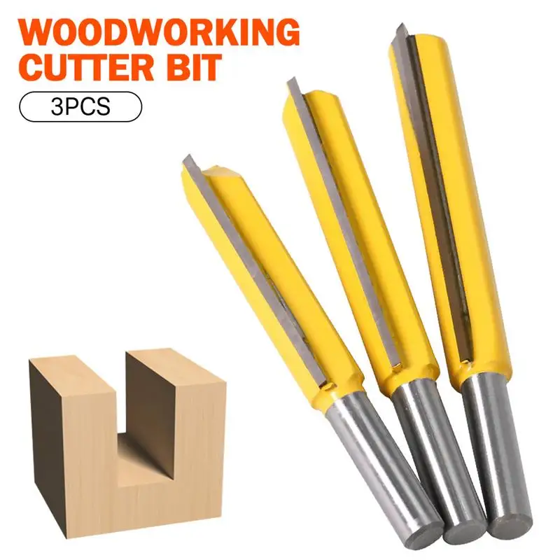 3pcs 8mm Shank Set Router Bit DIY Woodworking Milling Cutter With Bearing Flush Trim Bit for Trimming Milling woodworking tools
3pcs 8mm Shank Set Router Bit DIY Woodworking Milling Cutter With Bearing Flush Trim Bit for Trimming Milling woodworking tools