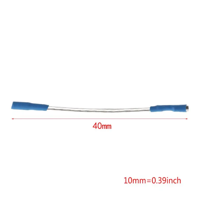 4PCS Universal Silver Leads Wires Header Wire Cable 40mm for 1.2-1.3mm Pins Turntable Phono Headshell Tonearm
4PCS Universal Silver Leads Wires Header Wire Cable 40mm for 1.2-1.3mm Pins Turntable Phono Headshell Tonearm