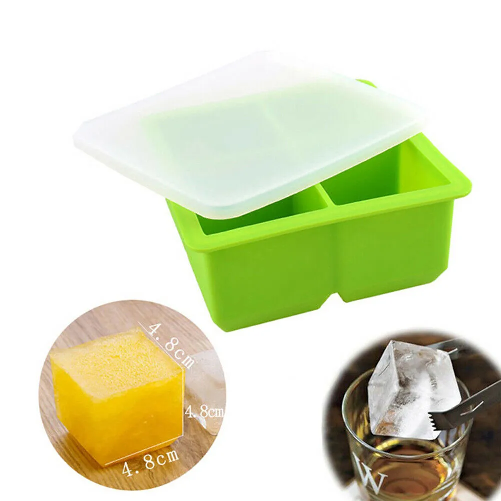Food Grade 11.5*11.5*5 Cm Square Shape Ice Cube Mold Fruit Ice Cube Maker 6 Lattice Ice Tray Bar Kitchen Accessories Silicone
Food Grade 11.5*11.5*5 Cm Square Shape Ice Cube Mold Fruit Ice Cube Maker 6 Lattice Ice Tray Bar Kitchen Accessories Silicone