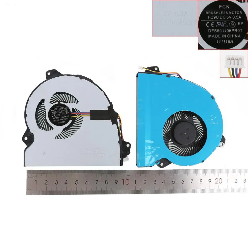 New Laptop Cooling Fan For Lenovo For ASUS FX53V FX53VD KX53VE ZX53VD ZX53VE GL553V FX53VD(OEM)
New Laptop Cooling Fan For Lenovo For ASUS FX53V FX53VD KX53VE ZX53VD ZX53VE GL553V FX53VD(OEM)