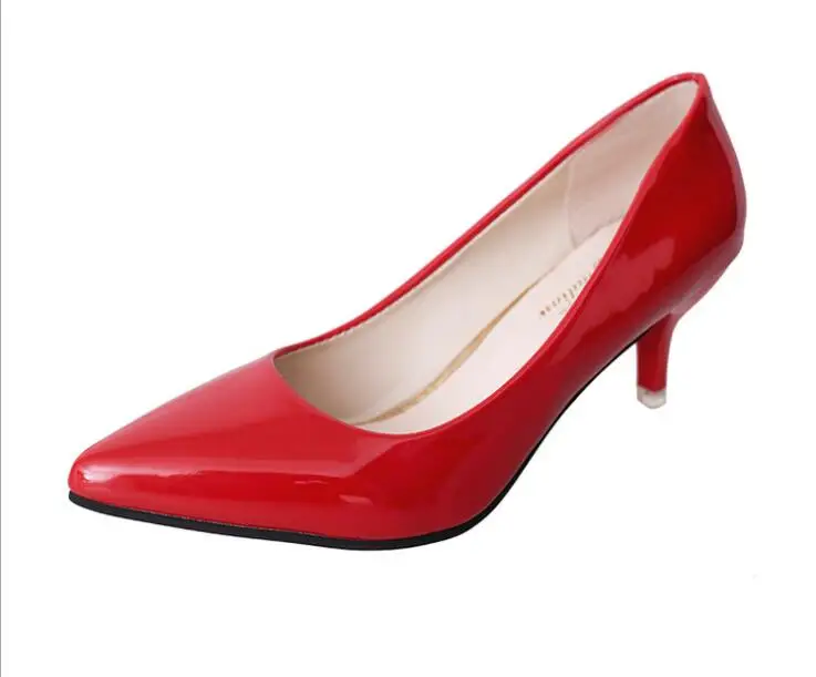 Classic Autumn spring Women Pump High Heels Single Shoes Female Summer Patent Leather Wedding Party Woman shoes Gladiator
Classic Autumn spring Women Pump High Heels Single Shoes Female Summer Patent Leather Wedding Party Woman shoes Gladiator