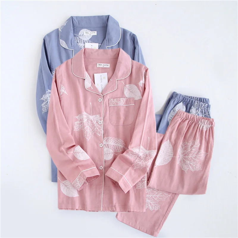 New Women Cotton Casual Pajamas Sets Female Long Sleeve Sleepwear Plus Size Loose 2 Pieces Sets Home Nightwear For Ladies XA67F
New Women Cotton Casual Pajamas Sets Female Long Sleeve Sleepwear Plus Size Loose 2 Pieces Sets Home Nightwear For Ladies XA67F