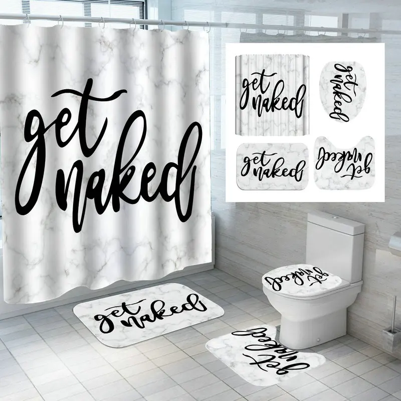 Black Shower Curtain Sets With Non-Slip Rugs Toilet Lid Cover Bath Mat Girls Sexy Lips With Red Lipstick On Posing With Charming
Black Shower Curtain Sets With Non-Slip Rugs Toilet Lid Cover Bath Mat Girls Sexy Lips With Red Lipstick On Posing With Charming