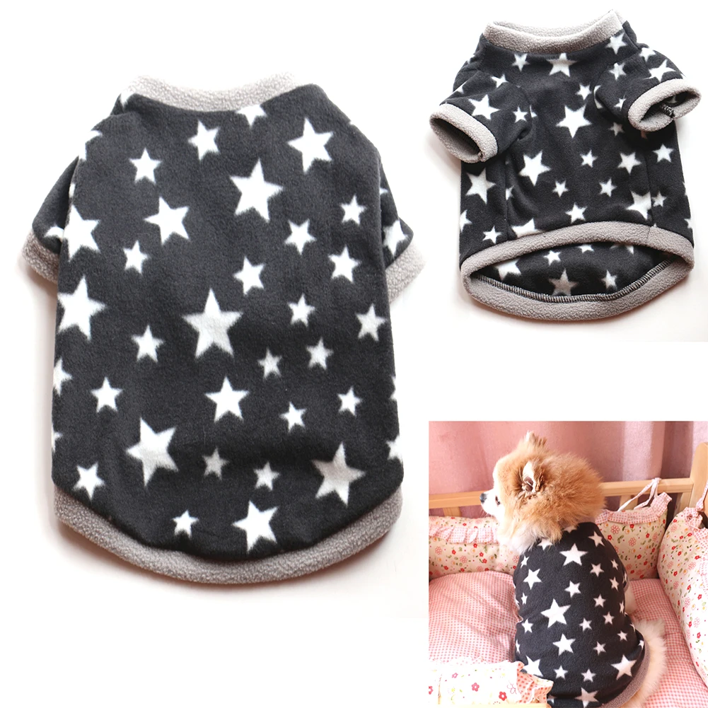 Pet Clothes Winter New Cute Star Warm Fleece Sweater Coat Jacket Chihuahua Fadou Schnauzer Teddy Puppy Dog Clothes 
Pet Clothes Winter New Cute Star Warm Fleece Sweater Coat Jacket Chihuahua Fadou Schnauzer Teddy Puppy Dog Clothes