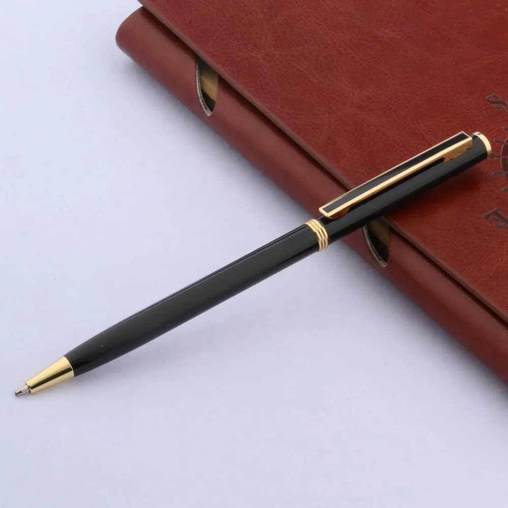 Шариковая ручка Chouxiongluwei матовая черная из нержавеющей стали
Шариковая ручка Chouxiongluwei матовая черная из нержавеющей стали