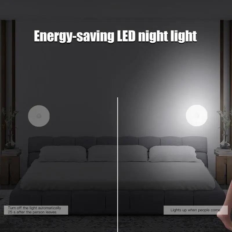 Household Led Wall Lamp Rechargeable Smart Infrared Sensor Decoration Bedside Bedroom Home Corridor Night Light Energy Saving
Household Led Wall Lamp Rechargeable Smart Infrared Sensor Decoration Bedside Bedroom Home Corridor Night Light Energy Saving
