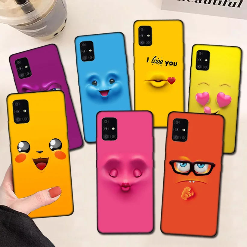 Funny Face Phone Case For Samsung Galaxy A51 A71 A50 A70 A81 A91 A30 A40 A20E A10S A6 A7 A8 A9 Back Cover Coque Funda 
Funny Face Phone Case For Samsung Galaxy A51 A71 A50 A70 A81 A91 A30 A40 A20E A10S A6 A7 A8 A9 Back Cover Coque Funda