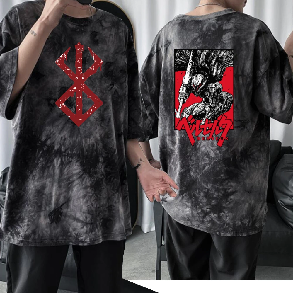 Футболка Berserk аниме с коротким рукавом, Повседневная Свободная и подходящая ко всему аниме футболка унисекс
Футболка Berserk аниме с коротким рукавом, Повседневная Свободная и подходящая ко всему аниме футболка унисекс
