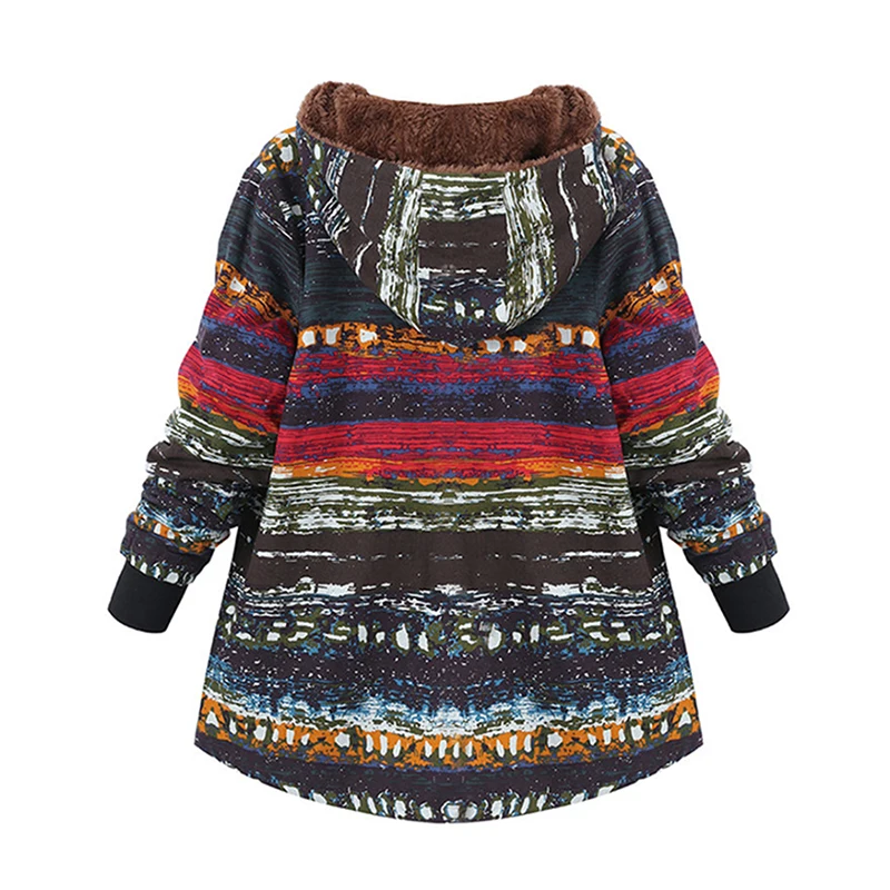 Vintage Print Winter Women Coats Cotton Linen Long Sleeve Hooded Jackets Wool Liner Thicken Warm Ladies Outwear Clothes
Vintage Print Winter Women Coats Cotton Linen Long Sleeve Hooded Jackets Wool Liner Thicken Warm Ladies Outwear Clothes