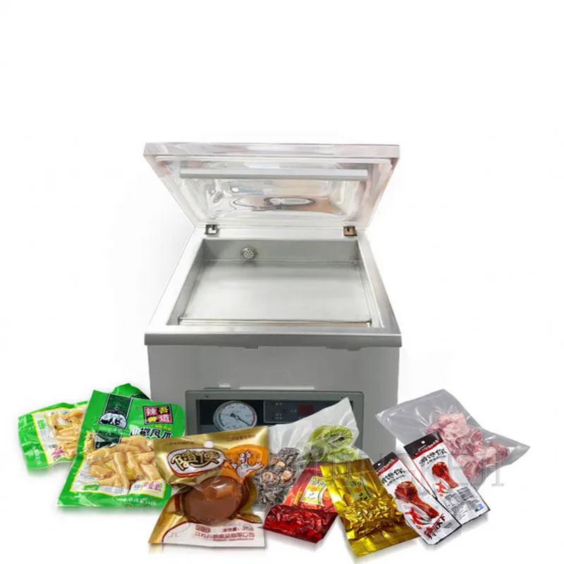 Vacuum Packaging Machine Sealer 220V/370W Stainless Steel Food Rice Fruit Vegetables Vacuum Keep Fresh Mildew Proof Equipment
Vacuum Packaging Machine Sealer 220V/370W Stainless Steel Food Rice Fruit Vegetables Vacuum Keep Fresh Mildew Proof Equipment