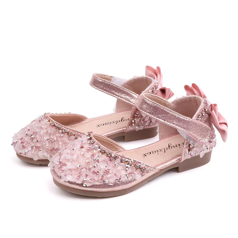 Girls 2020 Summer New Girl Rhinestone Soft Princess Shoes Children's Shoes
Girls 2020 Summer New Girl Rhinestone Soft Princess Shoes Children's Shoes
