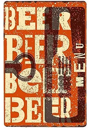 Metal Tin Sign Spot Beer Menu Pub Bar Retro Poster Home Kitchen Restaurant Wall Decor Signs 12x8inch 
Metal Tin Sign Spot Beer Menu Pub Bar Retro Poster Home Kitchen Restaurant Wall Decor Signs 12x8inch