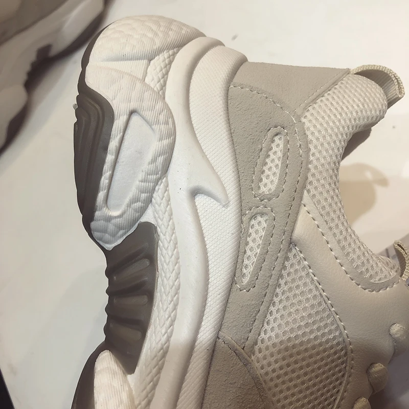 Women Running Sports Shoes Breathable Sneakers Casual PU Lace Up Thick Heel Increase Height Platform Ladies Shoes 2020
Women Running Sports Shoes Breathable Sneakers Casual PU Lace Up Thick Heel Increase Height Platform Ladies Shoes 2020