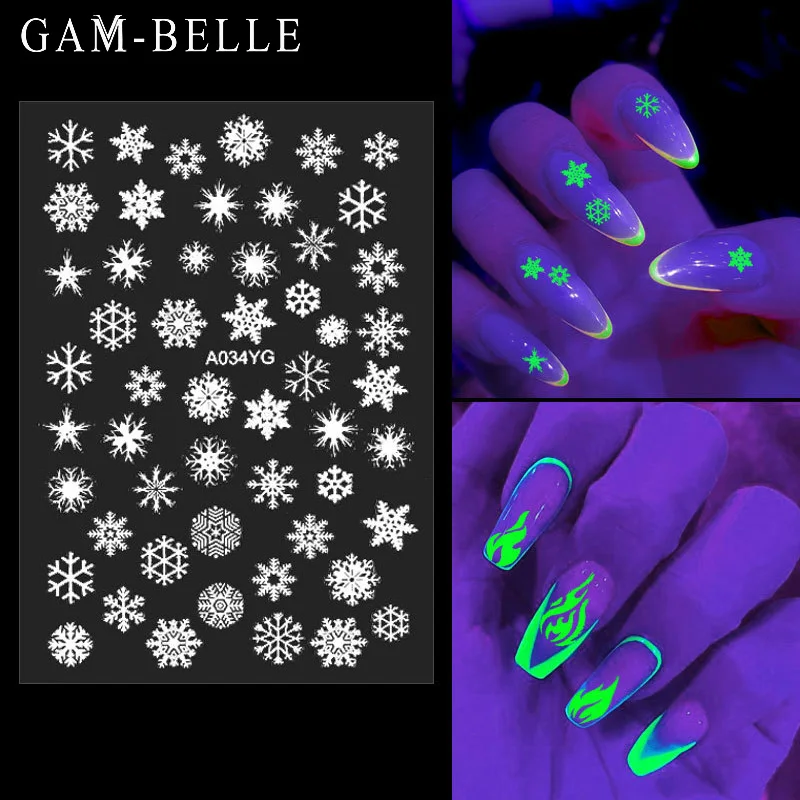 GAM-BELLE 3D светящиеся наклейки для ногтей Звездное небо Снежинка бабочка Пламя Дизайн светится в темноте клей наклейки для ногтей украшения
GAM-BELLE 3D светящиеся наклейки для ногтей Звездное небо Снежинка бабочка Пламя Дизайн светится в темноте клей наклейки для ногтей украшения