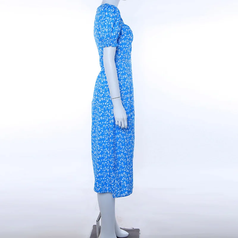 French Romance Retro Dresses Women Casual Floral Print Square Collar Dresses Ruffles Puff Sleeve Midi Dresses Lady
French Romance Retro Dresses Women Casual Floral Print Square Collar Dresses Ruffles Puff Sleeve Midi Dresses Lady