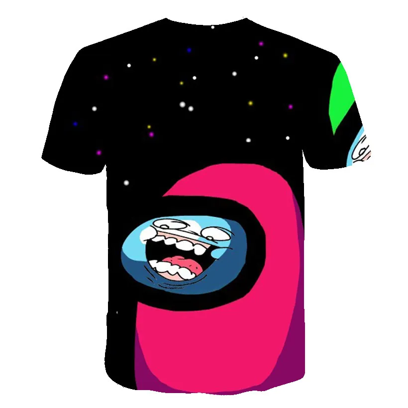 3D Unisex Among We Cartoon T Shirt Boys Clothes Baby Girl Summer Tops Short Sleeve Children Casual Fahion Kids Funny Print Tee
3D Unisex Among We Cartoon T Shirt Boys Clothes Baby Girl Summer Tops Short Sleeve Children Casual Fahion Kids Funny Print Tee