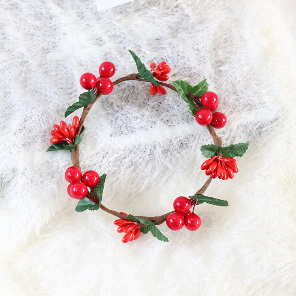 1Pc Christmas Garland With Pine Needles Red Berry Flower Ring Door Hanging Decor Christmas Decoration
1Pc Christmas Garland With Pine Needles Red Berry Flower Ring Door Hanging Decor Christmas Decoration