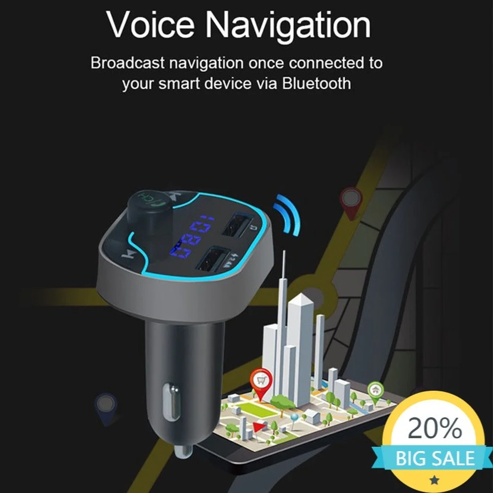 Car Bluetooth Mp3 Playe Charger Voltage Detection FM Transmitter Hands-free Phone Car Bluetooth Car Audio Subwoofer
Car Bluetooth Mp3 Playe Charger Voltage Detection FM Transmitter Hands-free Phone Car Bluetooth Car Audio Subwoofer