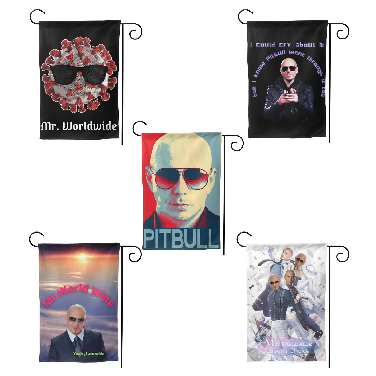 Mr.Worldwide Pitbull Garden Flag Double-sided Printing Decorative Yard Banner Holiday Flag Party Outdoor Home signs
Mr.Worldwide Pitbull Garden Flag Double-sided Printing Decorative Yard Banner Holiday Flag Party Outdoor Home signs