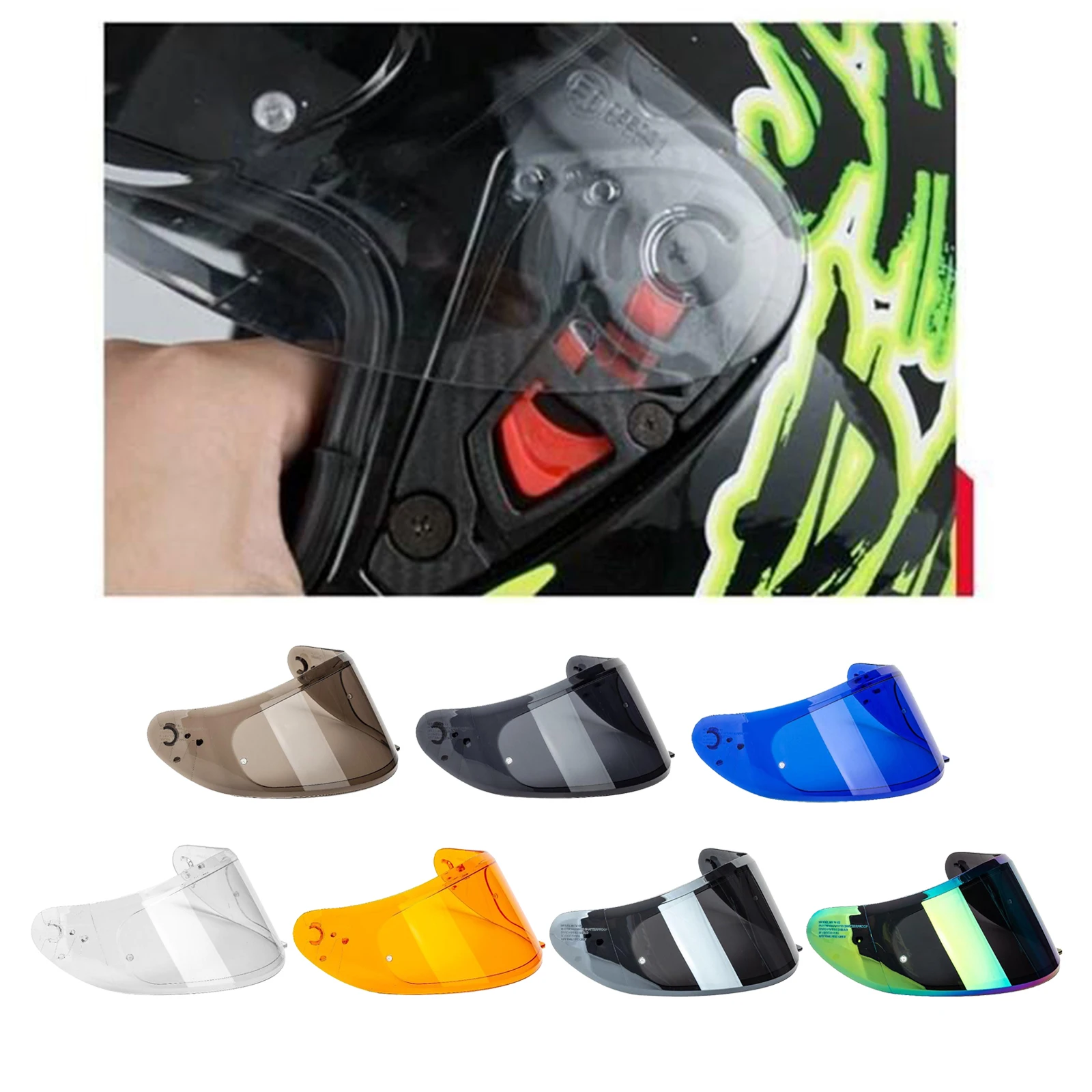 Helmet Visor for MT Stinger Motorcycle Full Face Visor Lens Anti-UV Detachable Motocross Moto Helmet Glasses Shield Parts Visor
Helmet Visor for MT Stinger Motorcycle Full Face Visor Lens Anti-UV Detachable Motocross Moto Helmet Glasses Shield Parts Visor