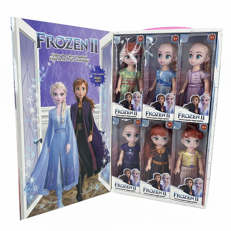 6 Pcs Frozen 2 Elsa,Anna,Olaf Princess collection action figure Hot Toys Model Dolls Christmas New Year Gift for Children
6 Pcs Frozen 2 Elsa,Anna,Olaf Princess collection action figure Hot Toys Model Dolls Christmas New Year Gift for Children