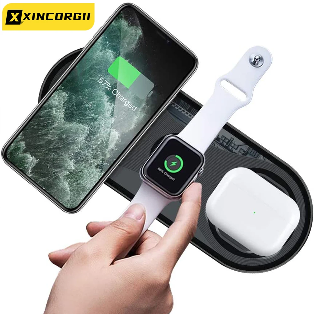 Qi Mobile Phone Holder Wireless Chargers Fast Charging Station For Iphone 12 11 Mini Pro Max Apple Watch 3 In 1 Wireless Charger
Qi Mobile Phone Holder Wireless Chargers Fast Charging Station For Iphone 12 11 Mini Pro Max Apple Watch 3 In 1 Wireless Charger